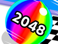 Гульня Color Ball Run 2048