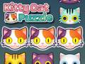 Гульня Kitty Cat Puzzle