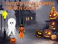 Гульня Haunted Halloween Hidden Object