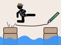 Гульня Draw Two Save: Save the man