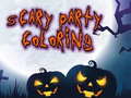 Гульня Scary Party Coloring