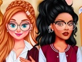 Гульня Princesses School Time Fashionistas