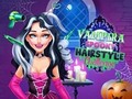 Гульня Vampira Spooky Hairstyle Challenge