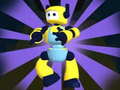 Гульня Crazy robot