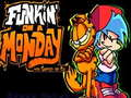 Гульня Funkin' On a Monday with Garfield the cat