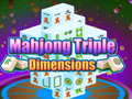 Гульня Mahjong Triple Dimensions