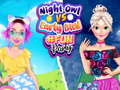 Гульня Night Owl vs Early Bird Fun Party