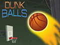 Гульня Dunk Balls