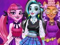 Гульня High School Princess Monster Mash