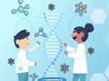 Гульня IDLE Molecules