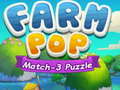 Гульня Farm Pop Match-3 Puzzle