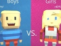 Гульня Kogama: Parkour Girls vs Boys