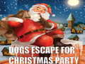 Гульня Dogs Escape For Christmas Party
