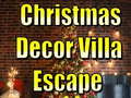 Гульня Christmas Decor Villa Escape