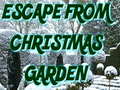 Гульня Escape Christmas From Garden