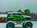 Гульня Winter Monster Truck Puzzles