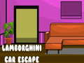 Гульня Lamborghini Car Escape