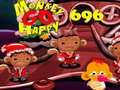 Гульня Monkey Go Happy Stage 696