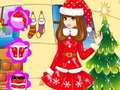 Гульня Christmas Girl Dressup