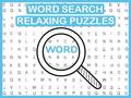 Гульня Word Search Relaxing Puzzles