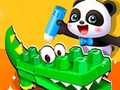 Гульня Baby Panda Animal Puzzle