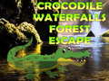 Гульня Crocodile Waterfalls Forest Escape