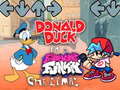 Гульня Donald Duck Friday in a Night Funkin Christmas