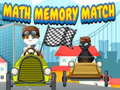 Гульня Math Memory Match