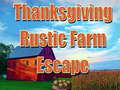 Гульня Thanksgiving Rustic Farm Escape