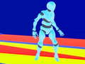 Гульня Noob Robo Parkour