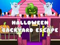 Гульня Halloween Backyard Escape