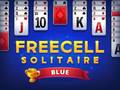 Гульня Freecell Solitaire Blue