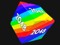 Гульня Cubes 2048 3D with Numbers