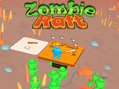 Гульня Zombie Raft