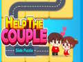 Гульня Help The Couple Slide puzzle