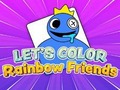 Гульня Let's Color: Rainbow Friends