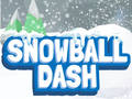Гульня Snowball Dash