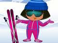 Гульня Dora Ski Dress up 