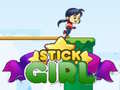 Гульня Stick Girl