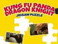 Гульня Kung Fu Panda Dragon Knight Jigsaw Puzzle