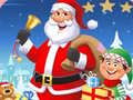 Гульня Christmas Santa Puzzle