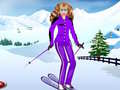 Гульня Barbie Snowboard Dress