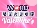 Гульня Word Search Valentine's