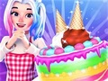 Гульня Cute Doll Cooking Cakes