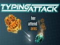 Гульня Typing Attack