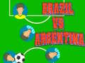 Гульня Brazil vs Argentina