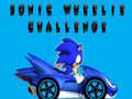 Гульня Sonic Wheelie Challenge