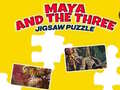 Гульня Maya and the Three Jigsaw Puzzle