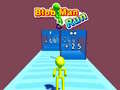 Гульня Blob Man Run