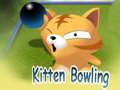 Гульня Kitten Bowling
